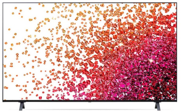 Televizor LG 65NANO75 - 65'' (164cm), 4K UHD, e hirtë e errët