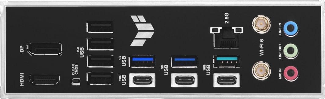 Pllakë amë Asus TUF GAMING B760M-BTF WIFI, e zezë