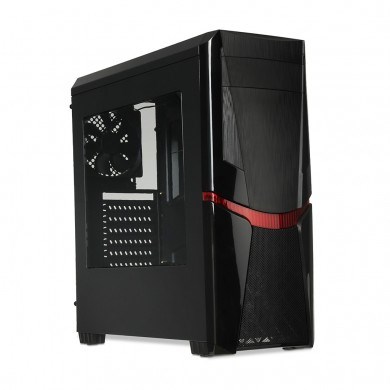 Kornizë kompjuteri IBOX ORCUS ORX14, ATX Micro ATX ITX, e zezë