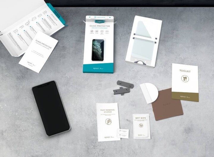 Xham mbrojtës EPICO për Samsung Galaxy A52/A52 (5G), 2.5D, 0.3mm