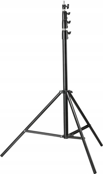 Tripod Freepower, lartësi e rregullueshme, për kamera dhe telefona, i zi