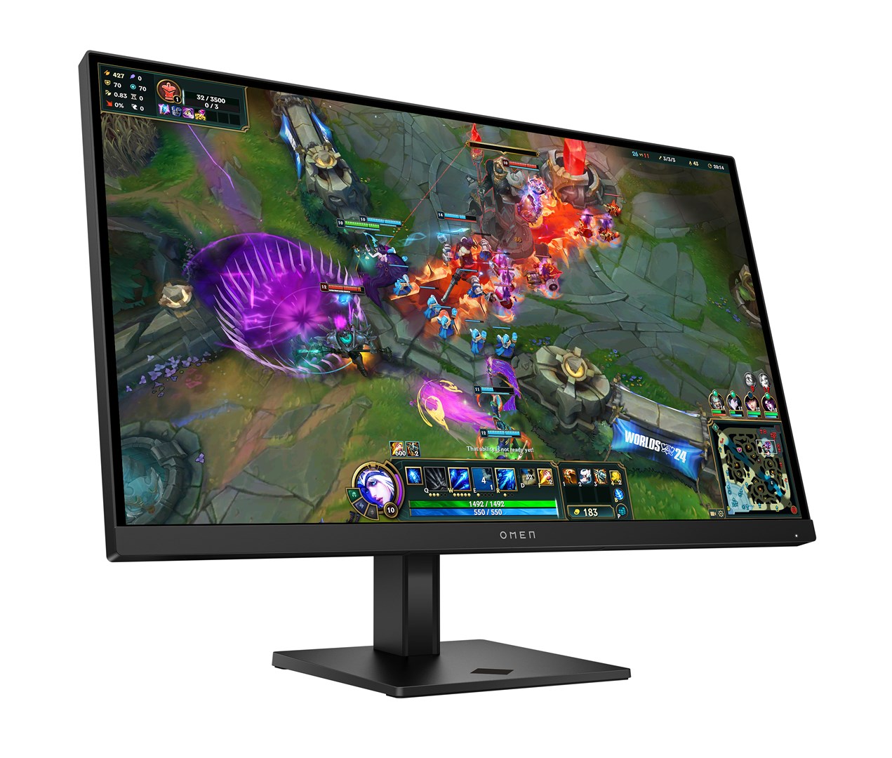 Monitor HP OMEN 27", QHD 280Hz, 27qs G2, i zi