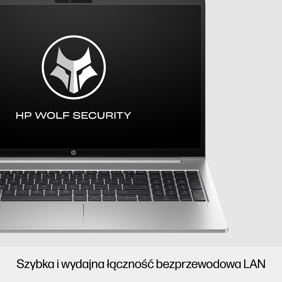 Laptop HP ProBook 455 G10, Ryzen 5 7530U, 15.6" FHD, 16GB RAM, 512GB SSD, gri