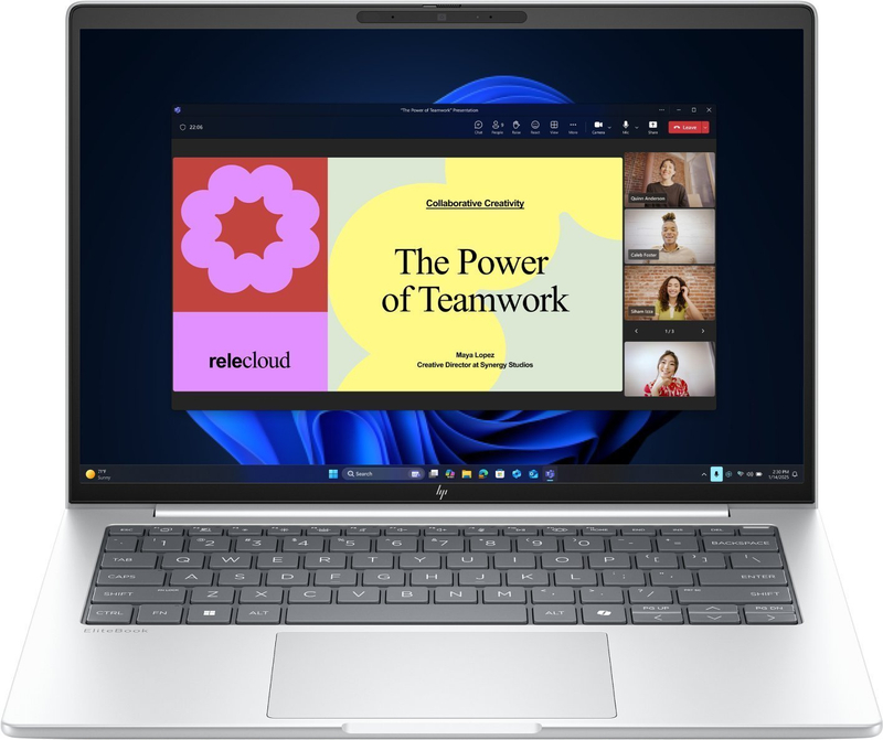 Laptop HP EliteBook 8 G1i, 14", Intel Core Ultra 5 225U, 16GB 512GB SSD, argjendtë