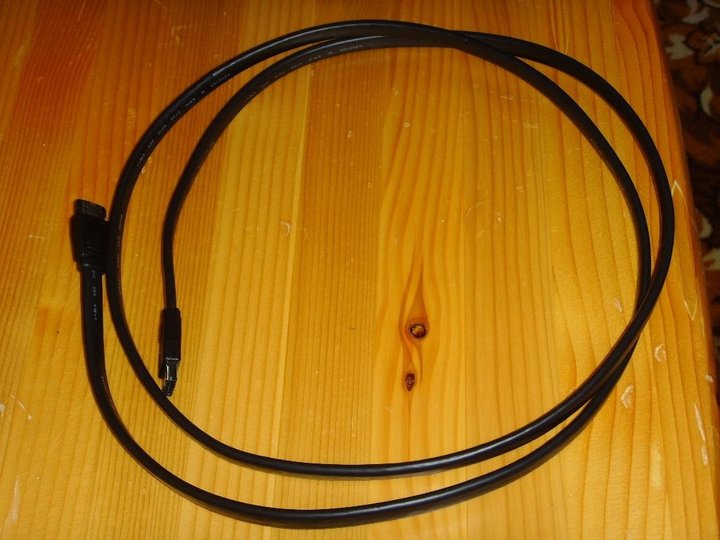 Kabllo PremiumCord eSATA F/F, 1.5 metra