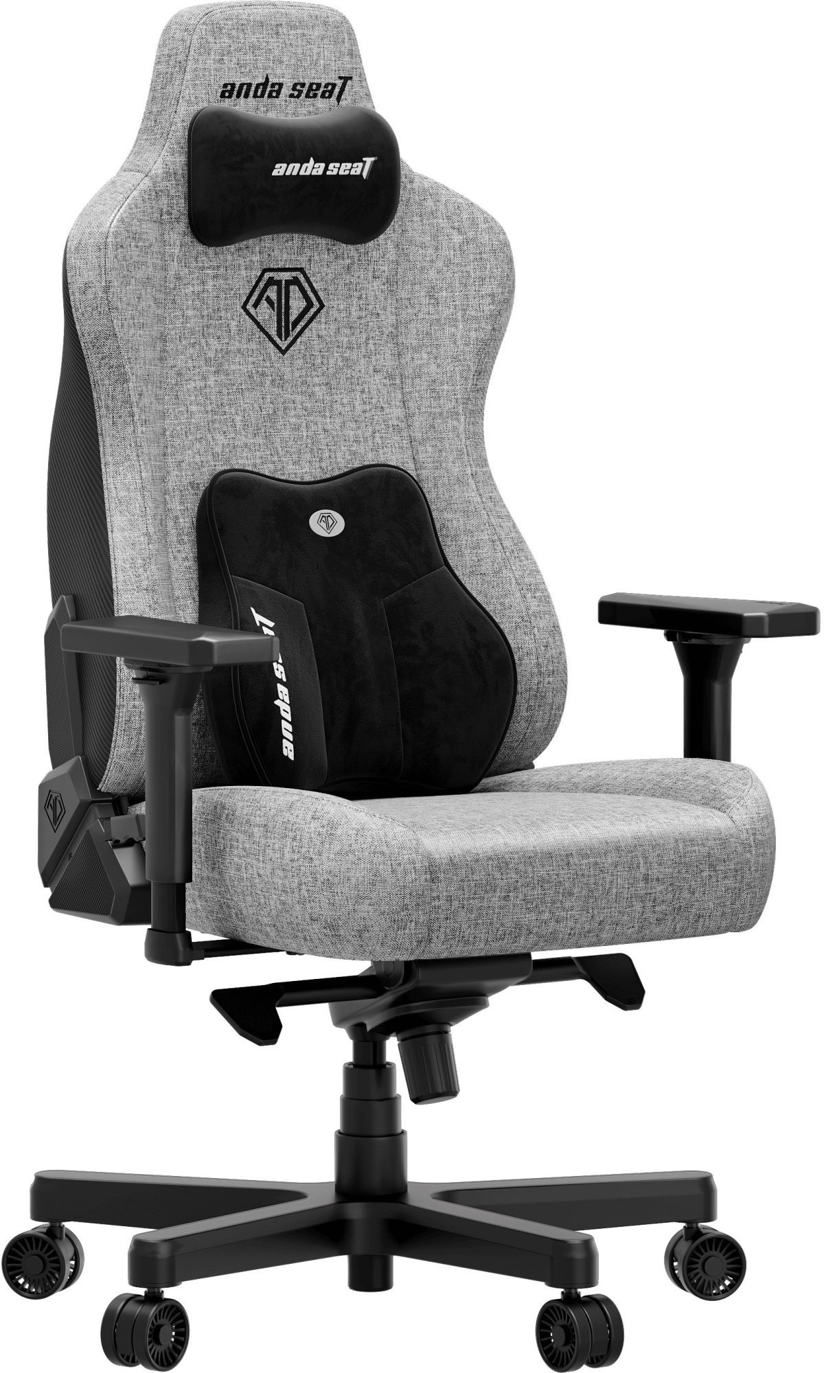 Karrige gaming Anda Seat Kaiser 3E XL, material tekstil, gri
