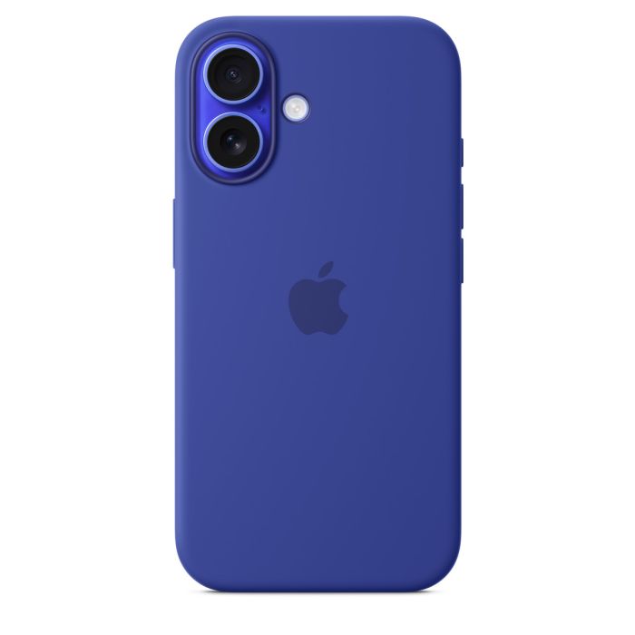 Apple iPhone 16 Silicone Case with MagSafe, Ultramarine (Seasonal) 2