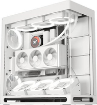 Kasa PC HAVN HS420 VGPU, mid tower, xham i temperuar, e bardhë