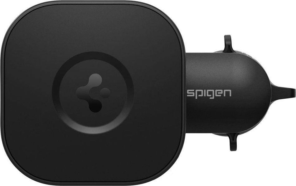 Mbajtës telefoni për makinë Spigen ITS12, magnetik MagSafe, për grilë ajri, i zi