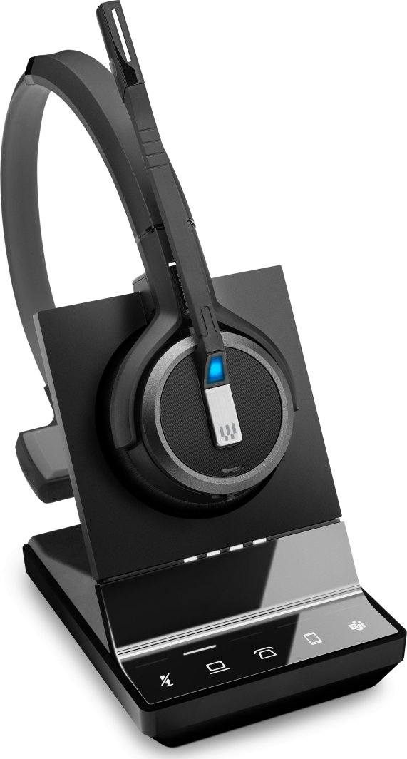 Kufje pa tela EPOS Impact SDW5036T, mono on ear, zë me anulim zhurme, e zezë