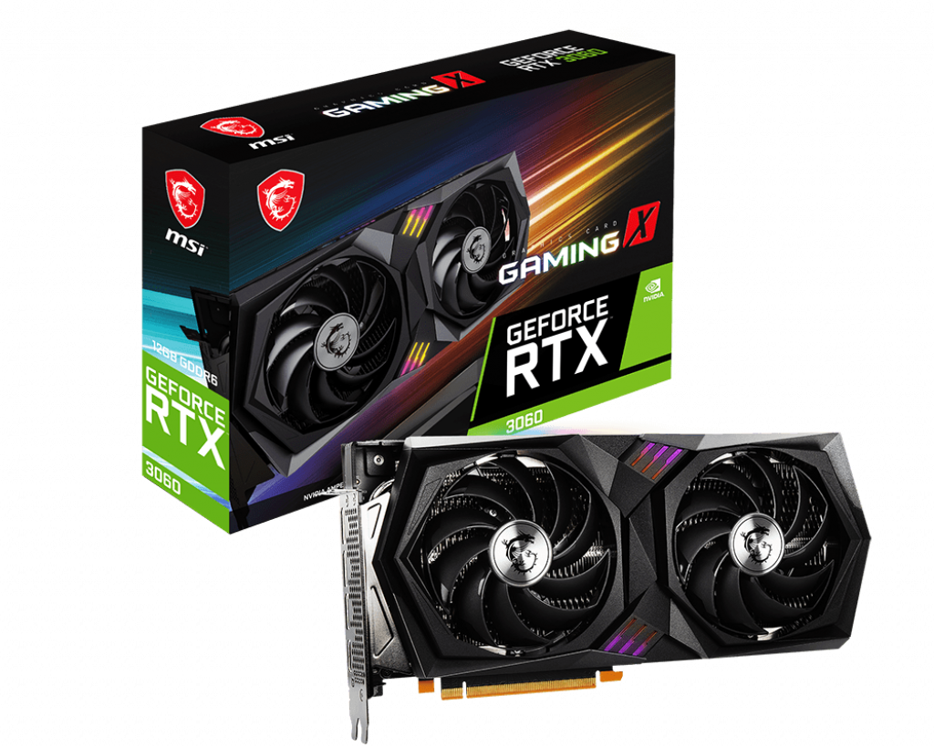 Kartelë grafike MSI Geforce RTX 3060 Gaming X 12GB