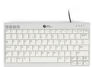 Tastierë BakkerElkhuizen UltraBoard 950 V2, USB C, kompakte ergonomike, e bardhë
