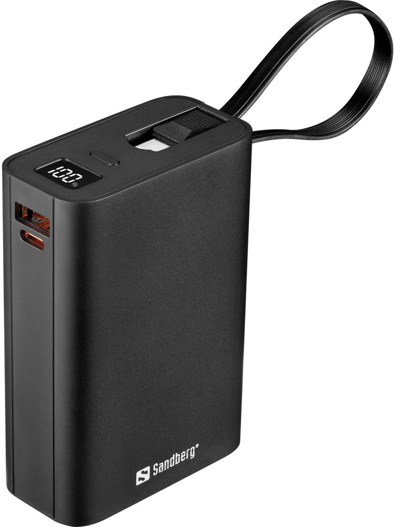 Powerbank Sandberg 20000 PD20W Connect, 20000mAh, USB-C, i zi