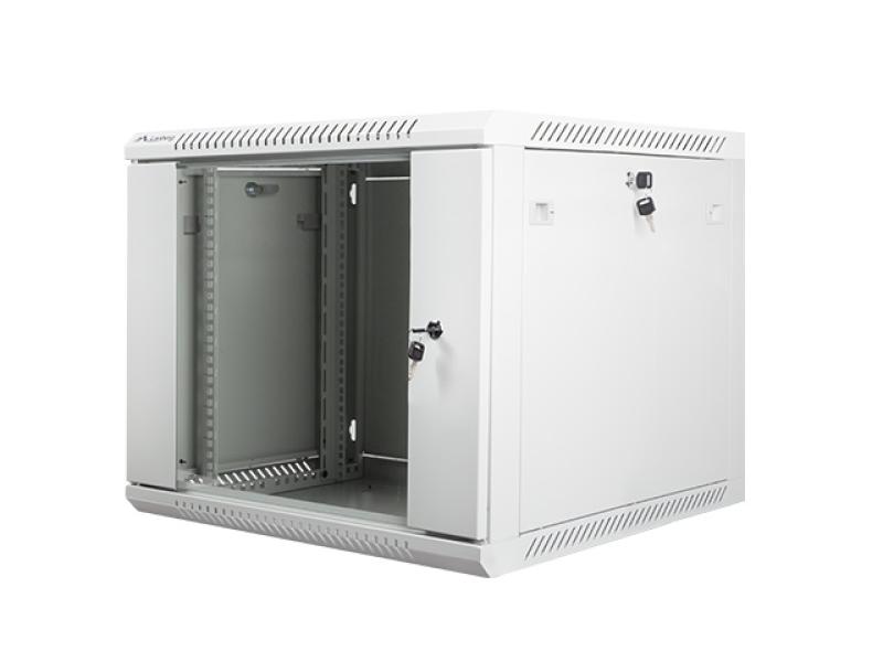 Kabinet muri Lanberg WF01-6609-10S, 19" 9U, 60kg, gri
