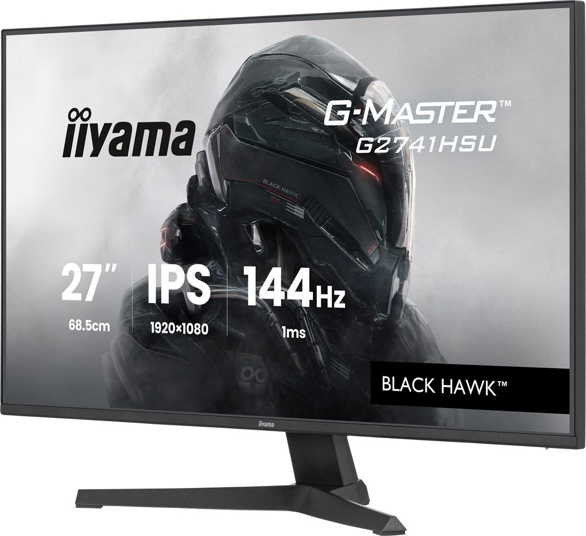 Monitor gaming iiyama G-Master G2741HSU, 27", Full HD 144Hz, i zi