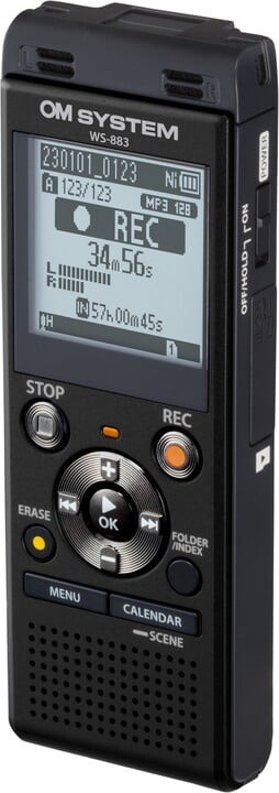 Regjistrues Olympus WS-883, i zi