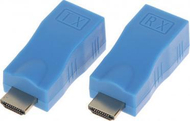 Extender HDMI AV Signal Transmission System HDMI-EX-30-ECO, deri 30m, CAT.5e CAT.6, i zi