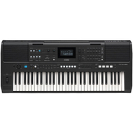 Tastierë muzikore portative Yamaha PSR E483, 61 taste, me funksione mësimore, e zezë