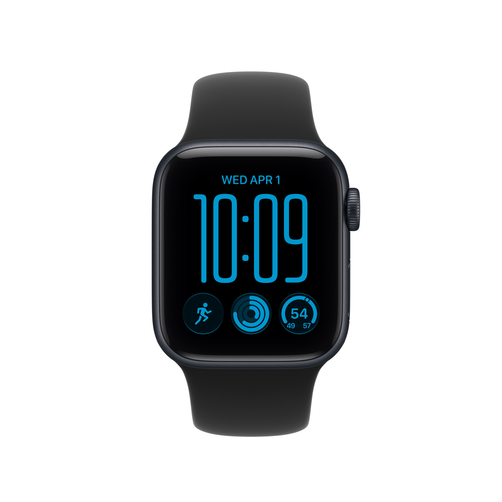 Apple Watch 42mm Black Sport Band, M/L