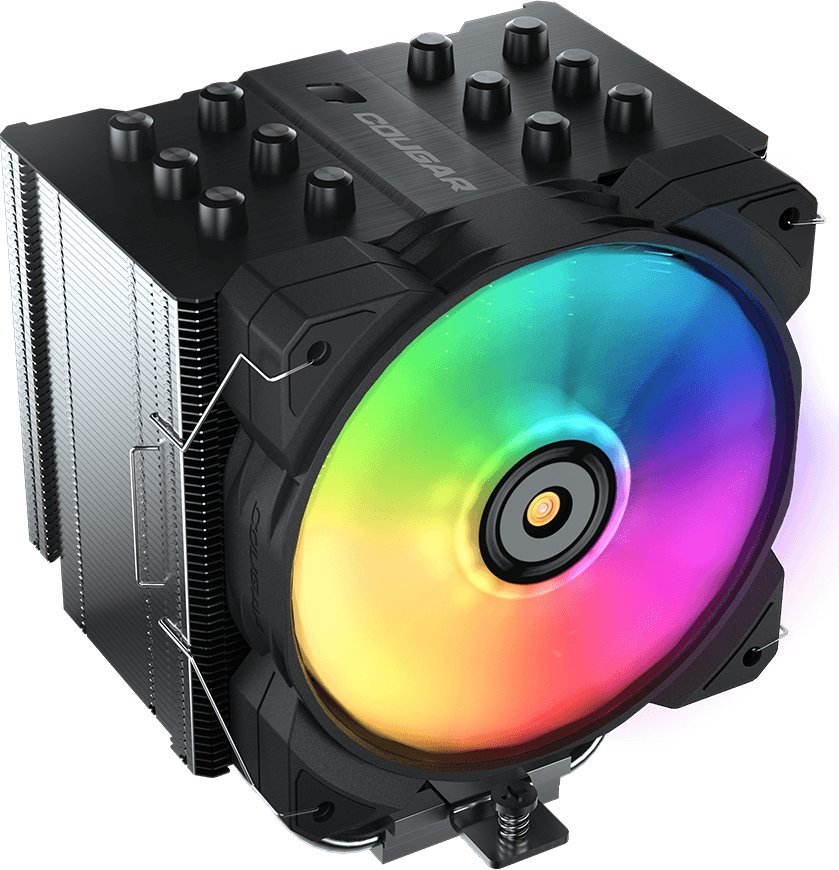 Ftohës CPU Cougar Forza 85 ARGB, 120mm, Tower, me ndriçim ARGB