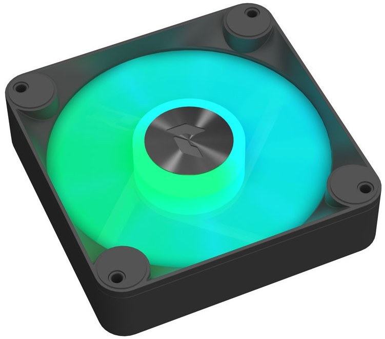 Ftohës Aerocool APNX FP1 ARGB, 12 cm, i zi