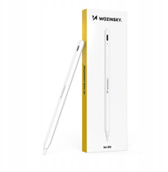 Stilolaps për tablet Wozinsky WRA-08, USB-C, për iPad, i bardhë