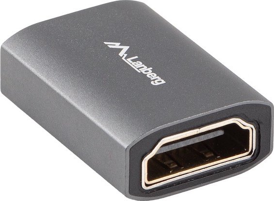 Adapter HDMI Lanberg 2.1, 8K, Female to Female, argjendtë