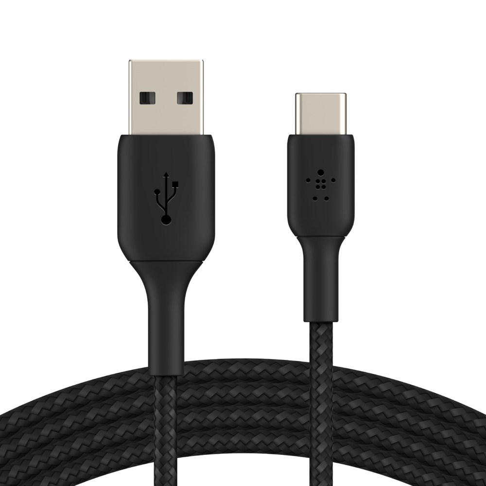 Kabllo Belkin BoostCharge, USB-C në USB-A, 2m, e zezë