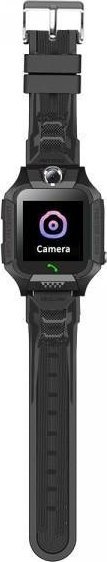 Ora inteligjente GoGPS K24, ekran me prekje, GPS, e zezë