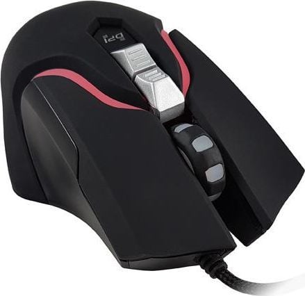 Maus LC-Power M715B, me kabllo, USB, i zi