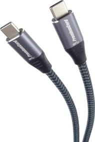 Kabllo USB PremiumCord ku31ct05, USB C në USB C, 0.5 m, i zi