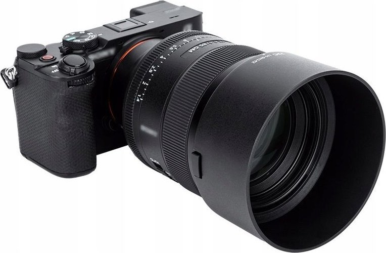 Kapelë objektivi JJC ALC SH142, për Sony, e zezë