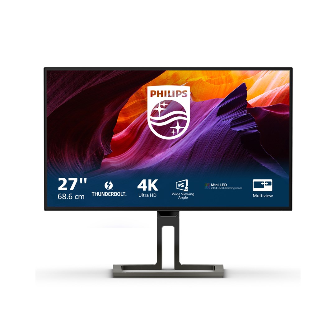 Monitor Philips Brilliance 27B1U7903/00, 27", 4K UHD, Mini-LED, i zi