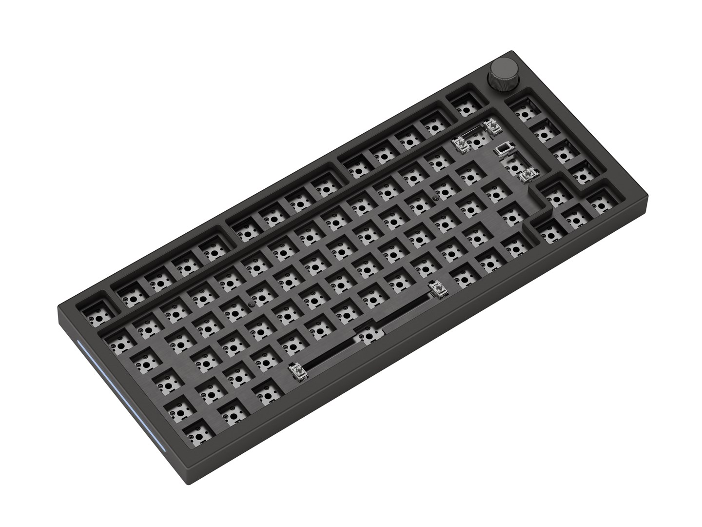 Tastierë Glorious GMMK Pro 75%, Barebone, ISO Layout, e zezë