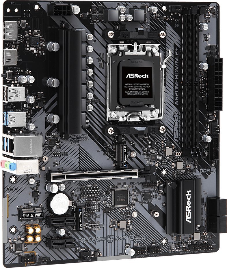 Pllakë amë ASRock A620M-HDV/M.2+
