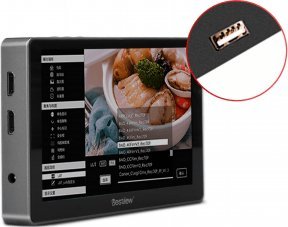 Monitor për kamerë Desview R7II, 7", Full HD, 2600 nits, i zi