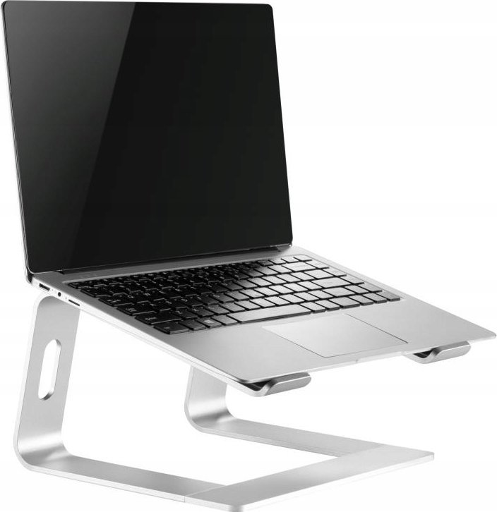 Stendë për laptop DELTACO Office, 11-17", alumini, argjend