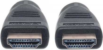 Kabllo HDMI Manhattan - HDMI 4K, 10m, e zezë