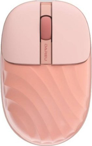 Maus wireless Dareu LM135G, 2.4G, 1200 DPI, rozë