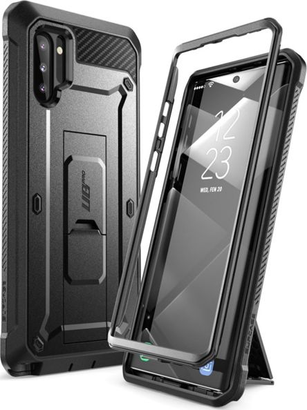Mbrojtëse Supcase Unicorn Beetle Pro Armor për Galaxy Note 10 Plus, e zezë, universale