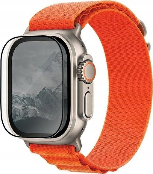 Xham mbrojtës Uniq Optix Vivid për Apple Watch Ultra 49mm, i tejdukshëm, me aplikues