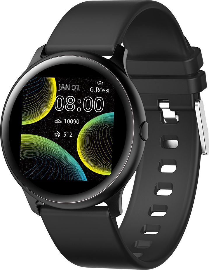 Smartwatch G. Rossi SW010-11, ekran 1.3", IP67, i zi