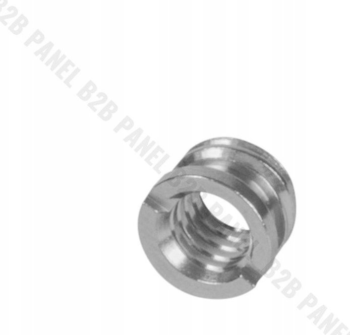 Adapter fotografie GlareOne, femër 1/4" në mashkull 3/8", metalik