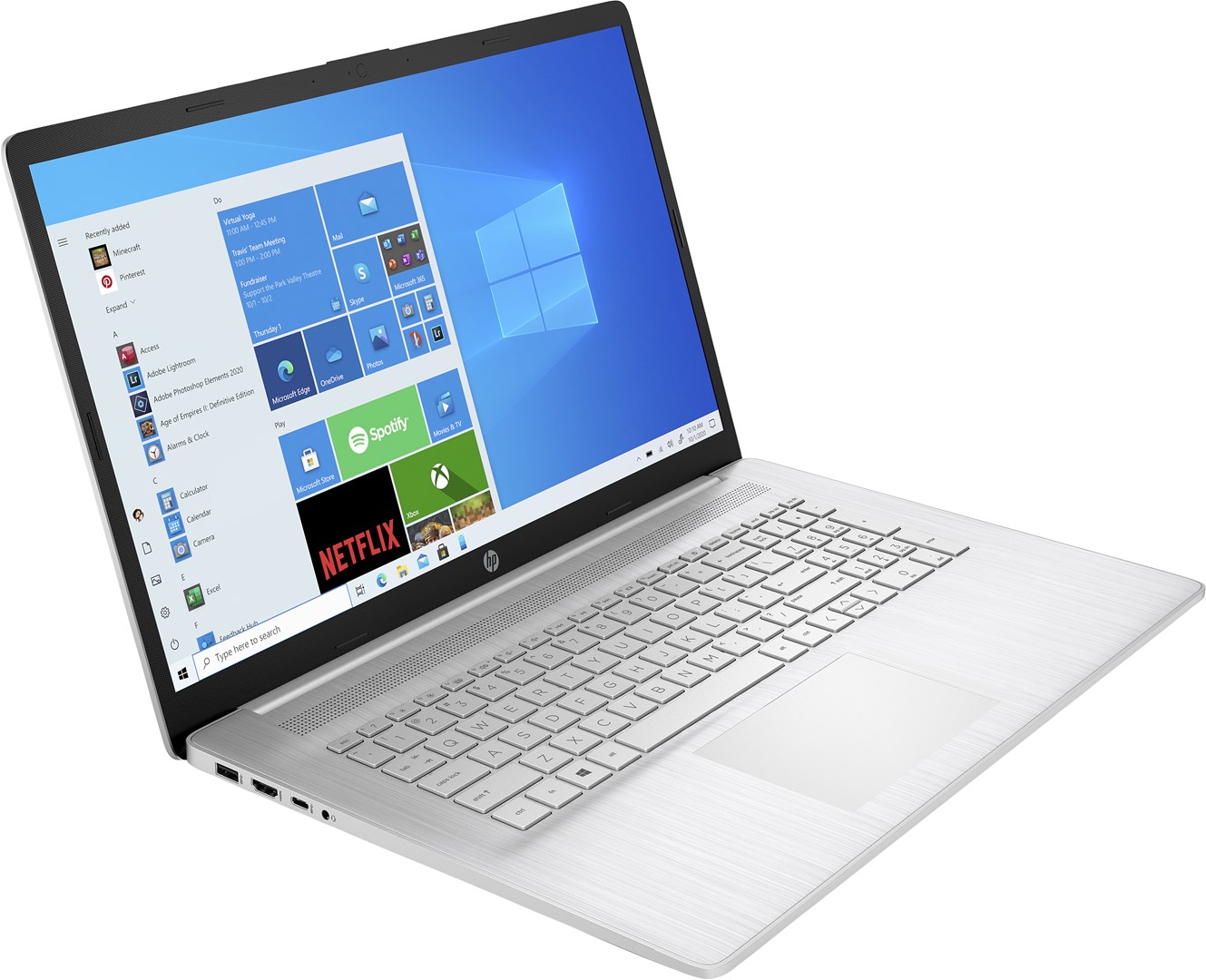 Laptop HP 17-cn1053cl, 17.3", Intel Core i5-1155G7, 12GB RAM, 1128GB HDD+SSD, i argjendtë