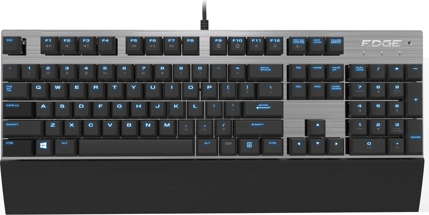 Tastierë mekanike HORI EDGE 201 (EGU-201), US, e zezë/e hirtë