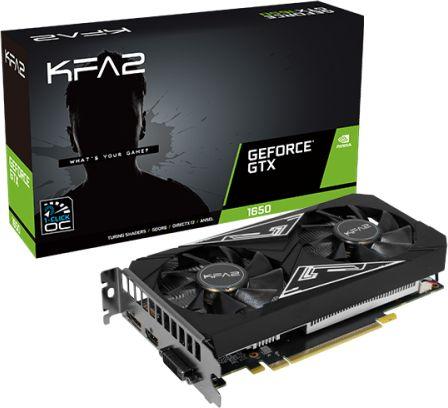 Kartelë grafike KFA2 GeForce GTX 1650 Ex Plus 4GB GDDR6