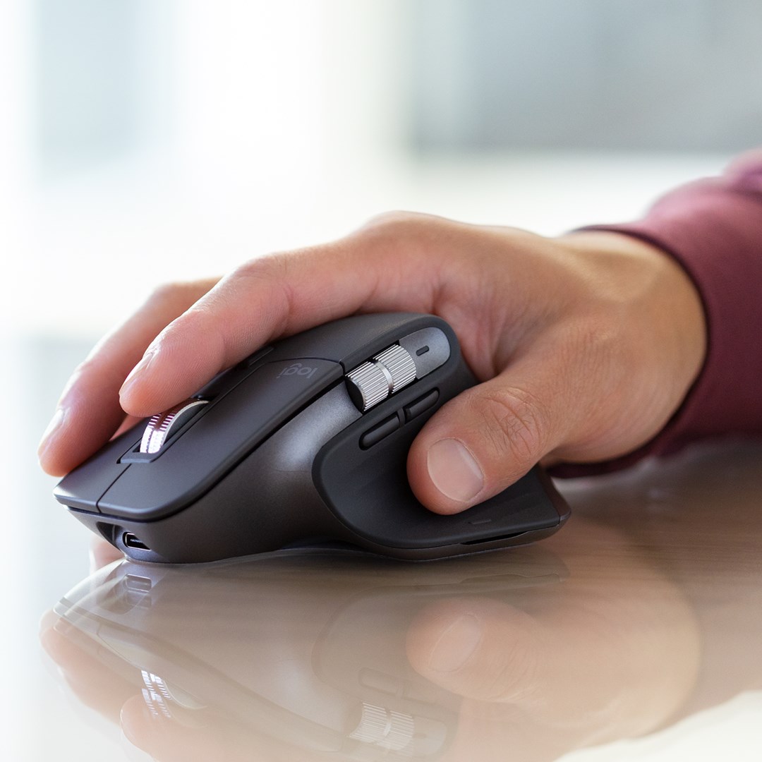 Set tastierë dhe maus Logitech MX Keys Combo Gen 2, US International, i zi