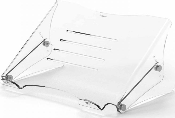 Mbajtëse laptopi Fellowes Clarity, rregullim në 5 lartësi, transparente
