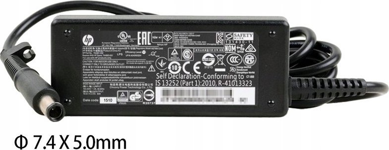 Adapter karikues për laptop HP AC, 19.5V 2.31A, 45W, me kabllo rryme