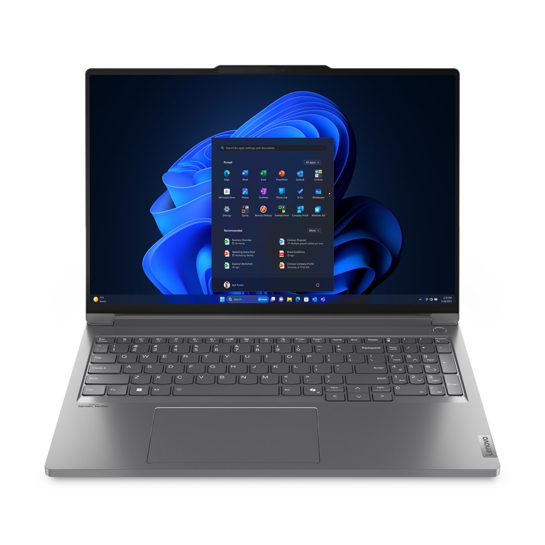 Laptop Lenovo ThinkBook 16p G5 IRX, 16\", Intel Core i5-14500HX, 16GB RAM, 512GB SSD, RTX 4050, сив